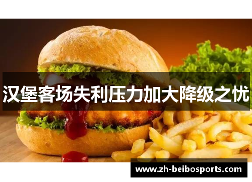 汉堡客场失利压力加大降级之忧