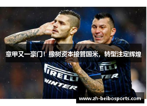 意甲又一豪门！橡树资本接管国米，转型注定辉煌